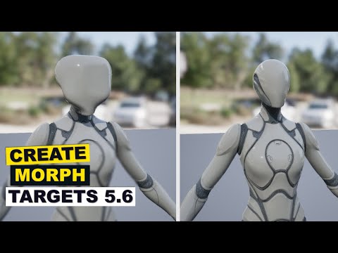 Create Morph Targets In Unreal Engine 5.6 With This New Tool