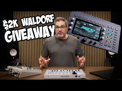 k Waldorf Hardware Giveaway!! Plugin News!!