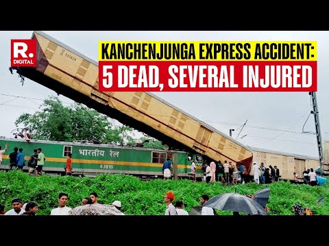 BREAKING: 5 Dead, Several Injured As Goods Train Collides With Kanchenjunga Express In N. Jalpaiguri