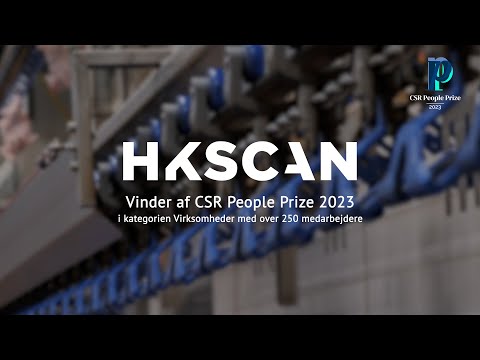 HKScan vinder CSR People Prize 2023 i kategorien Virksomheder med over 250 ansatte.