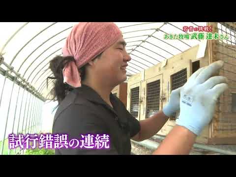 若者の挑戦！あきた牧場　武藤　達未　さん