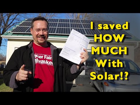 November Electric bill (Solar!) Opened Live on Camera
