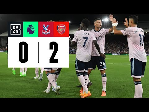 Crystal Palace vs Arsenal (0-2) | Resumen y goles | Highlights Premier League