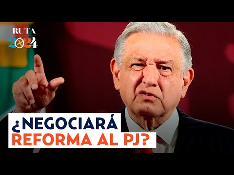 Elección por voto de jueces, magistrados y ministros se queda en reforma al PJ, asegura AMLO