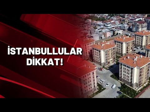 İSTANBULLULAR DİKKAT!