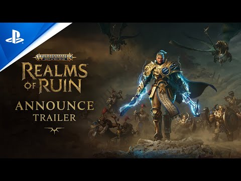 Warhammer Age of Sigmar: Realms of Ruin - Announce Trailer | PS5 Games
