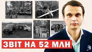 Звіт: понад 52 мільйони гривень зібрано для військових — детальне прозвітування за останній піврік