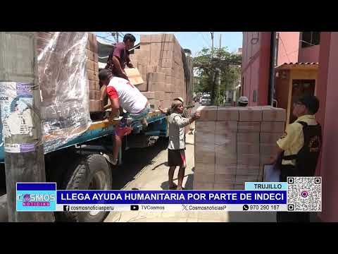 La Libertad: llega ayuda humanitaria por parte de INDECI