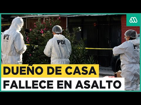 Dueño de casa fallece en asalto en San José de Maipo