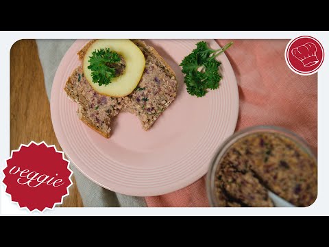 Vegetarische Leberwurst, Brotaufstrich vegetarisch, Thermomix Rezept | elegant-kochen.de