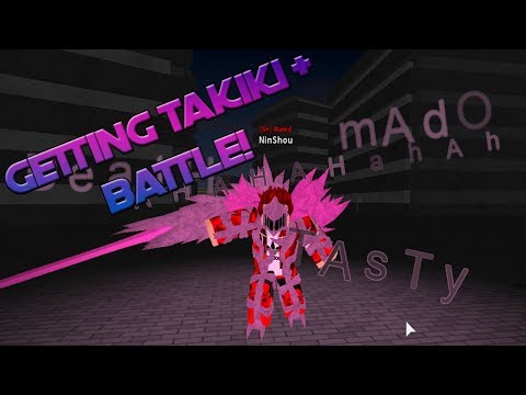 Roblox Ro-Ghoul | Getting TakiK1 + BATTLE