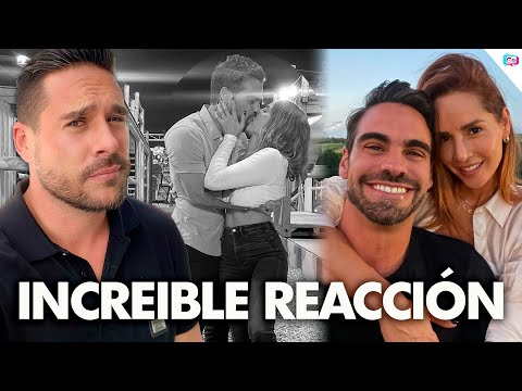 La increíble reacción de Sebastián Caicedo al ver las fotos de Carmen Villalobos y su nuevo novio.