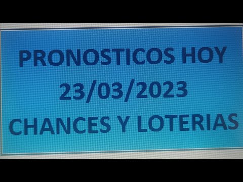 Cómo Ganar el chance hoy con la lotería de Bogotá | 23/03/2023 | resultados último sorteo |