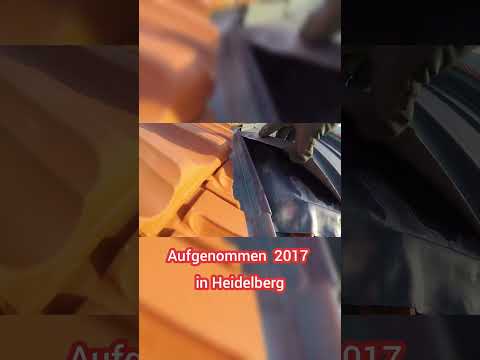 Ziegeldach Error in Heidelberg. Wenn der Dachdecker versagt. Diesmal mit Erläuterung