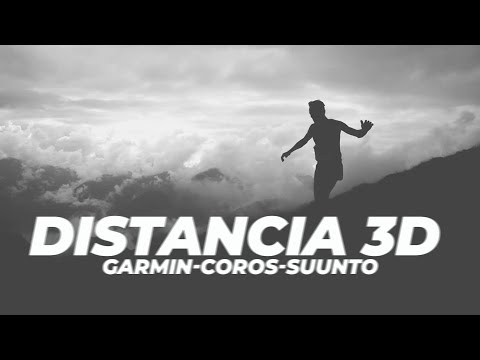 ¿QUÉ ES LA DISTANCIA 3D Y LA  VELOCIDAD 3D DE GARMIN?