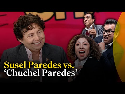 Susel Paredes se divierte con las ocurrencias de 'Los Chistosos'