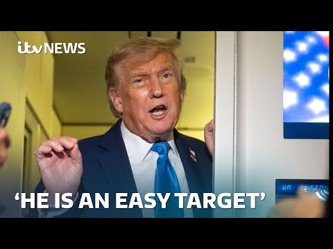 Trump says US knows where Iran's supreme leader is 'hiding' but won't kill him 'for now' | ITV News