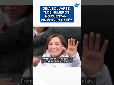 Dina Boluarte: Los números no cuentan, pronto lo haré  #dinaboluarte #casorolex