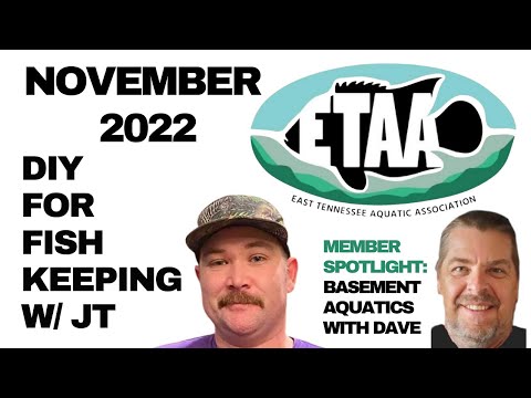 November 2022 ETAA Meeting With JT's Saltwater Bas Huge thank you to everyone for their patience. Unfortunately during this video, we had technical dif