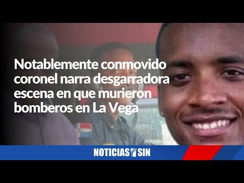 Entrevista a jefe del Cuerpo de Bomberos de La Vega