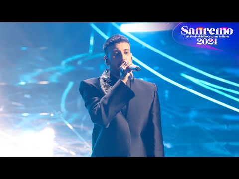 Sanremo 2024 - Fred De Palma canta "Il cielo non ci vuole"