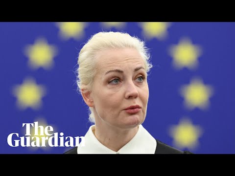 'Putin killed my husband': Yulia Navalnaya tells EU parliament of Alexei Navalny’s death