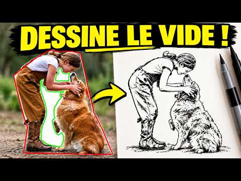 Pour dessiner facilement : commence par CE QUI N'EXISTE PAS !