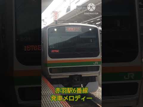 耐久メロディー#発車メロディー#赤羽駅#湘南新宿ライン