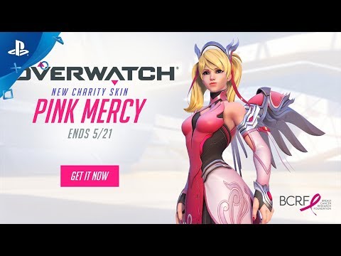 Overwatch - Pink Mercy: Support the BCRF | PS4