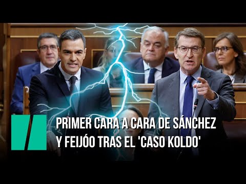 Primer cara a cara de Sánchez y Feijóo tras el 'Caso Koldo'