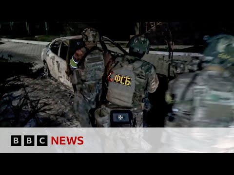 Deadly attacks on synagogue and churches in Russia's Dagestan | BBC News