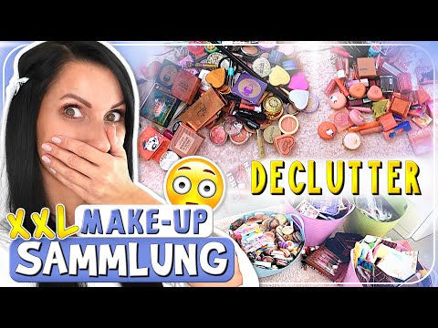 SCHMINKSAMMLUNG DECLUTTERN! Make-Up JUNKIE entrümpelt die Sammlung in ÜBERLÄNGE | Frühlingsrolina