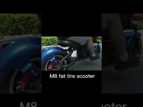M8 fat tire scooter #citycoco #electricscooter #scootergang #scooter #linkseride #scooter #texas