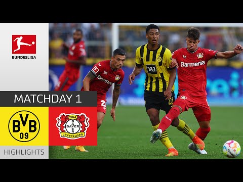 Borussia Dortmund - Bayer 04 Leverkusen 1-0 | Highlights | Matchday 1 – Bundesliga 2022/23