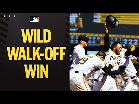 CHAOS in Pittsburgh as the Pirates rally in the 9th!! (FULL INNING)