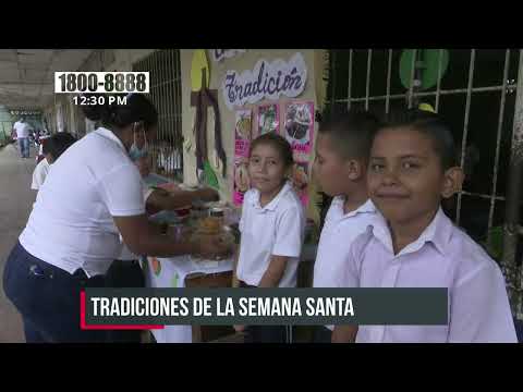 Rescatan valores de Semana Santa a través de la Feria de Cuaresma - Nicaragua