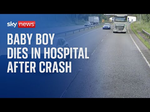 BREAKING: Baby dies in hospital after a crash on the A1 near Grantham
