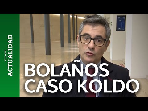 De traca: preguntan a Bolaños por el Caso Koldo y responde así