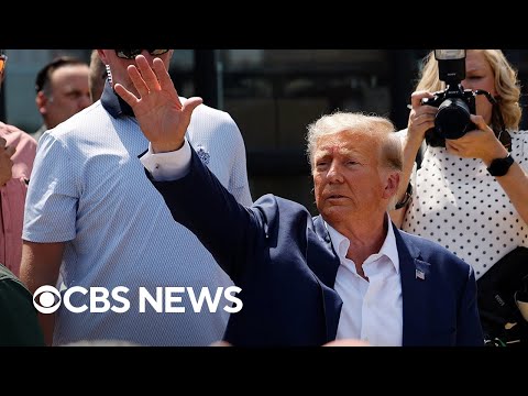 Trump repeats 2020 falsehoods at Iowa State Fair, DeSantis sees mix of reactions from voters
