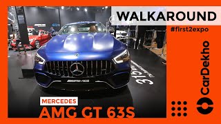 Mercedes AMG GT 63S 4-door Launched | Walkaround Review in Hindi | CarDekho.com