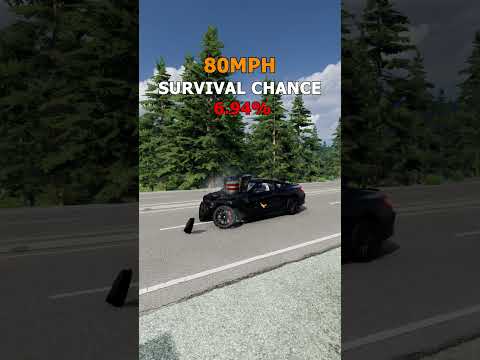 💥Realistic Simulation at Different Speeds in BeamNGdrive