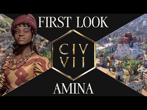 First Look: Amina | Civilization VII