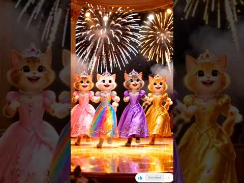 cat Dance 💃💃#catstory #animation #aicatstory #catsofinsta #cutecat #catlovestory