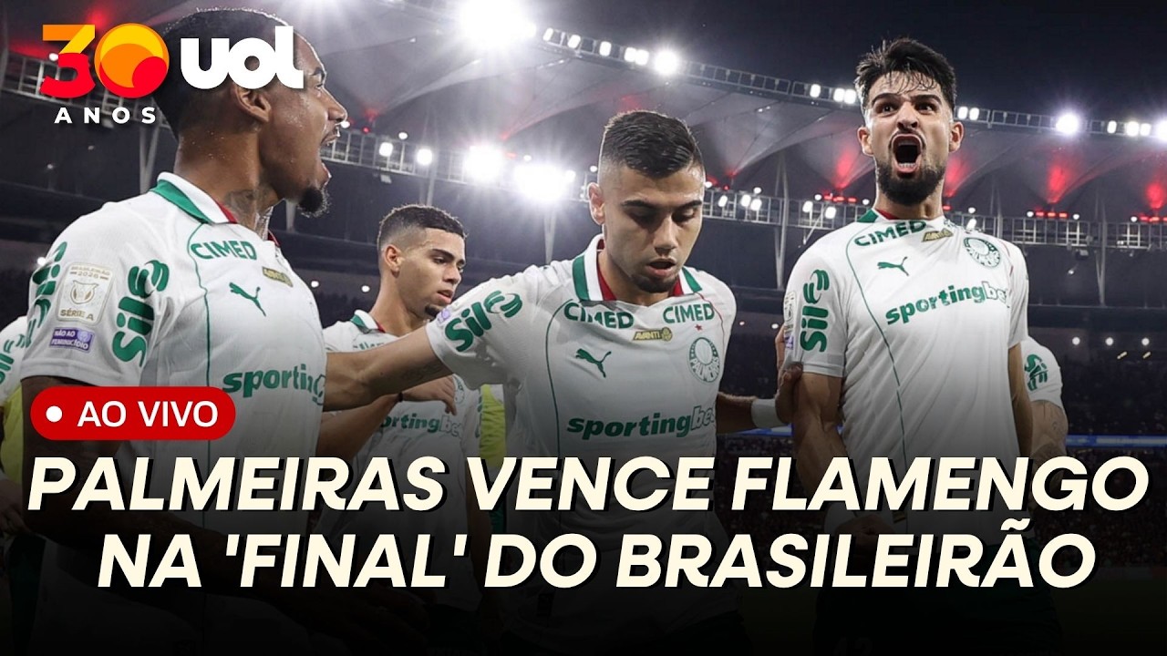 PALMEIRAS VENCE FLAMENGO E ABRE VANTAGEM DE SETE PONTOS; COLUNISTAS ANALISAM EXPULSÃO DE CARRASCAL