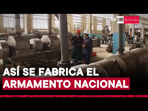 ¿Sabías que el armamento que emplean Fuerzas Armadas y la Policía Nacional se produce en el Perú?