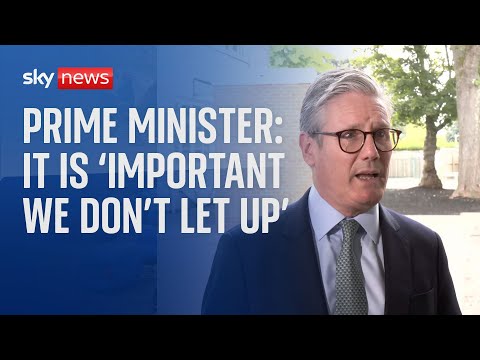 Prime minister: It is "important we don't let up" after mass protests