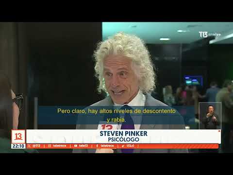 Steven Pinker: Chile es uno de los países más exitosos de Latinoamérica