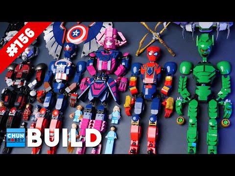 LEGO Speed Build! Marvel Figures Collection 2024~2025 | LEGO Marvel 2025 | Beat Build