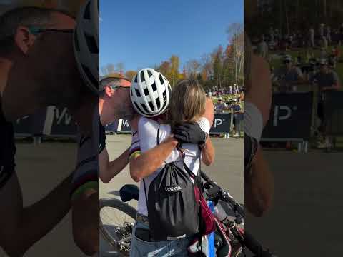 That one meant a lot! Jenny Rissveds does the double in Lake Placid and wins by over 2 minutes! 🌈