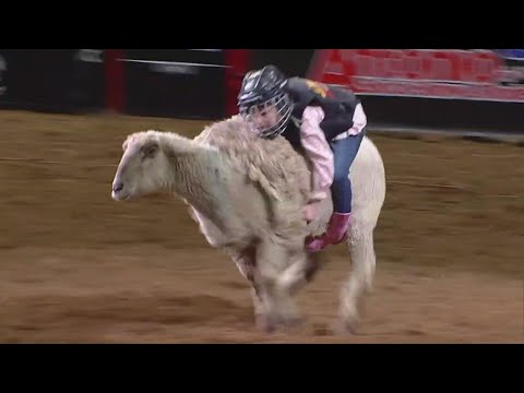 Mutton Bustin' winner from Monday night | Feb. 19, 2024